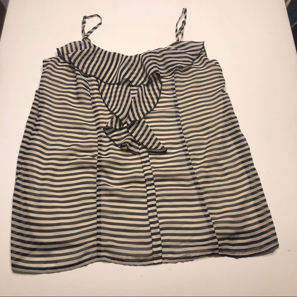 Spaghetti strapped blouse